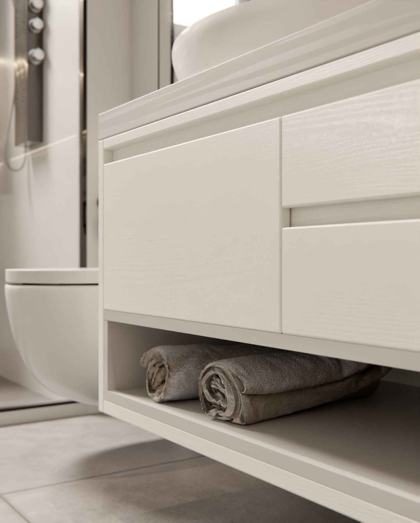 Cover Styl® – BOIS – Blanc cassé – J17