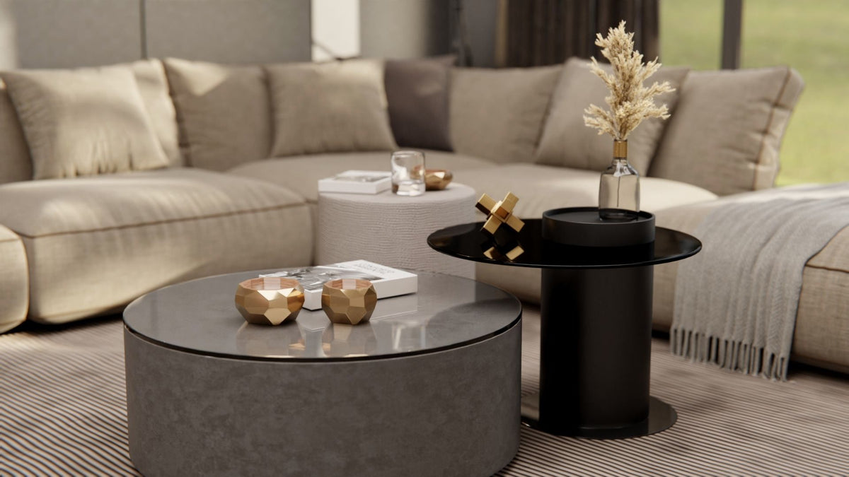 Film adhésif décoratif effet métal rouillé fer noir Rust Prestige texturé Cover Styl U10 pour rénovation de cuisine, meuble, mur et salle de bain.