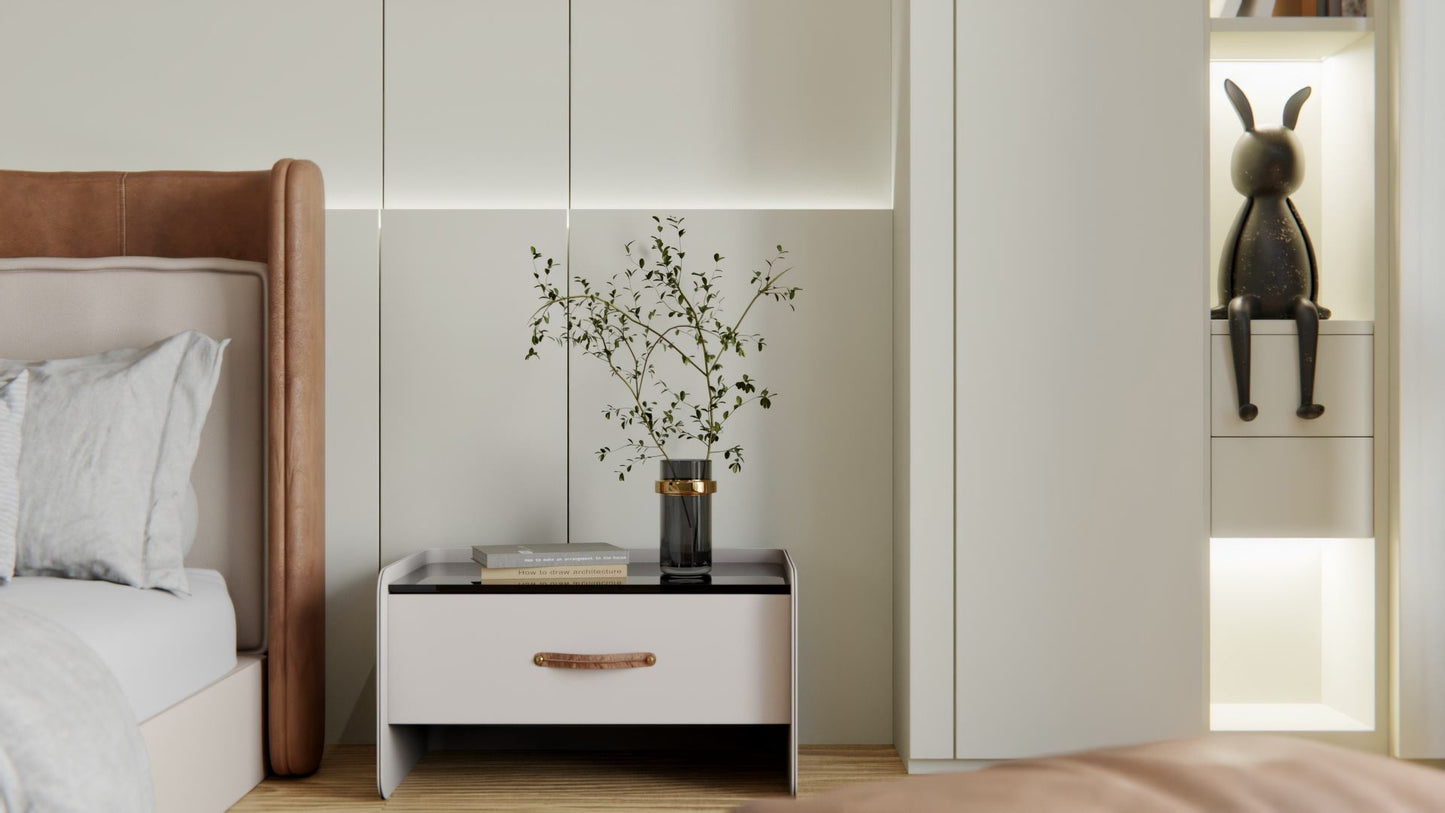 Film adhésif décoratif Cover Styl RM10 Blanc Délicat sur meuble, porte et mur
