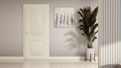 Film adhésif décoratif Cover Styl RM10 Blanc Délicat sur porte