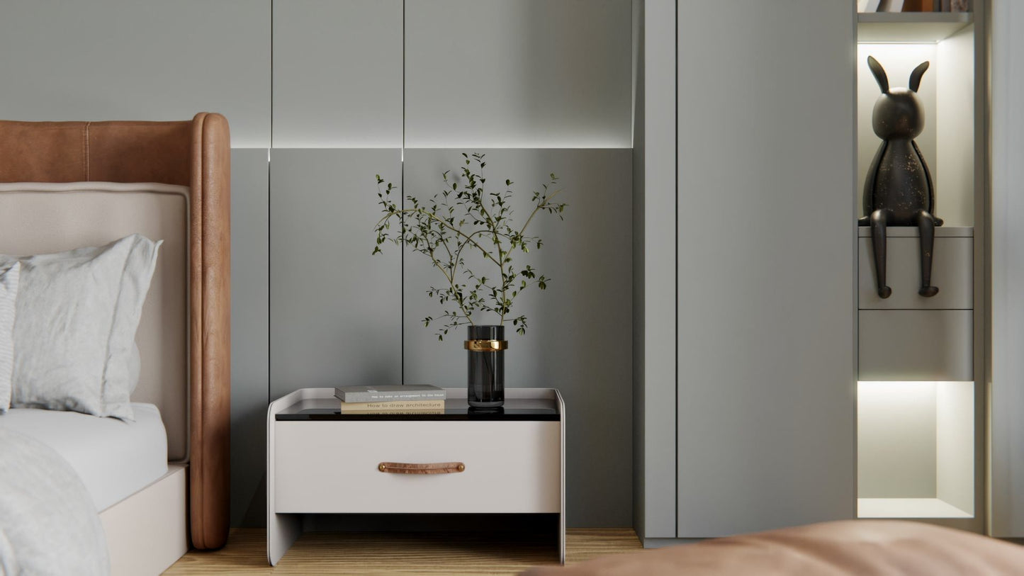 Film adhésif décoratif Cover Styl RM27 gris lunaire sur porte & mur