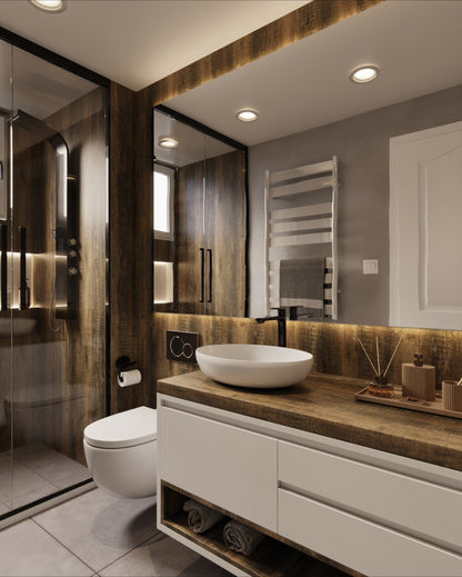 Cubierta Styl®-WOOD- Marrón madera flotante - NF83