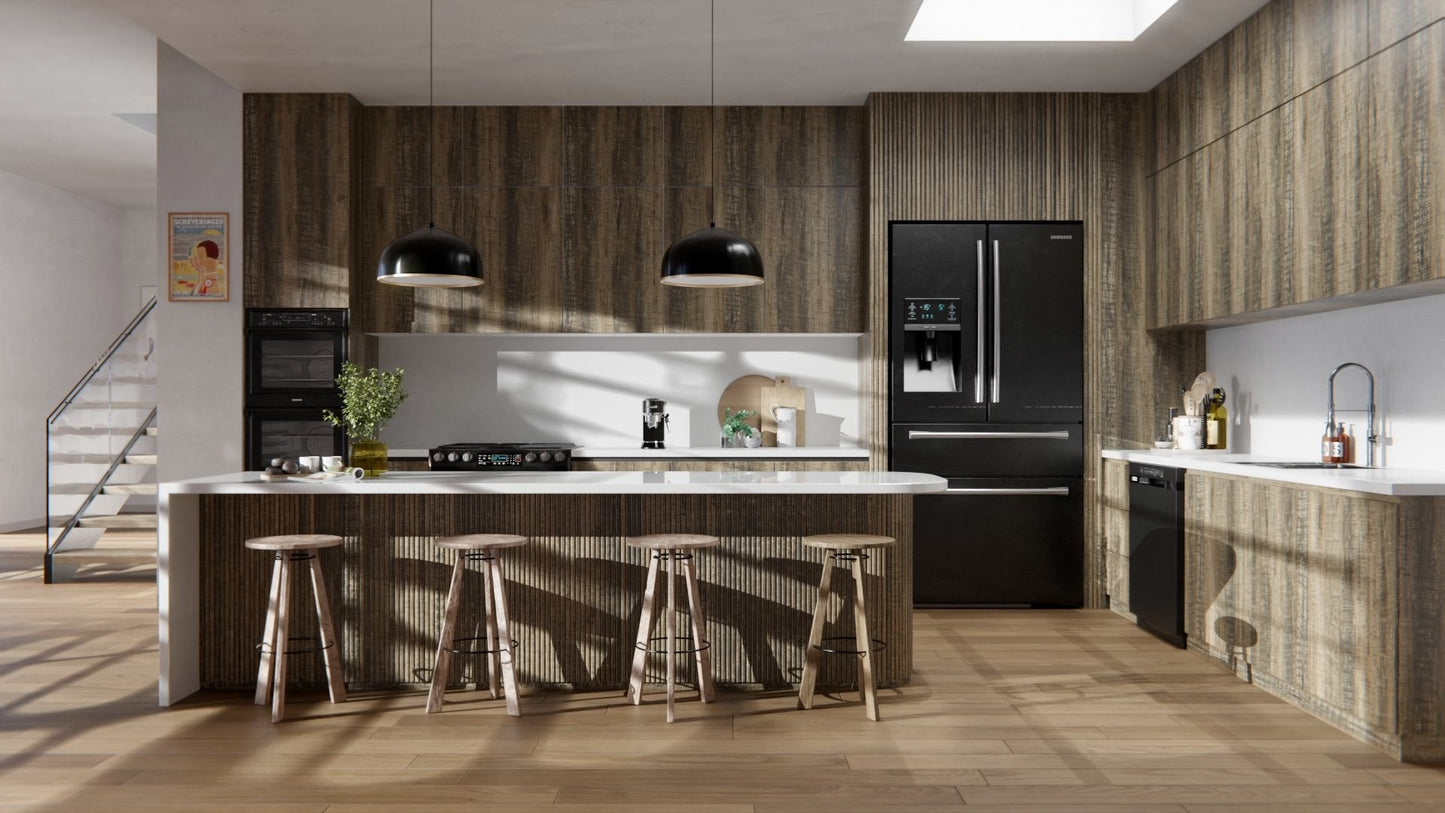 Cubierta Styl®-WOOD- Marrón madera flotante - NF83