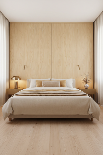 Film Adhésif Bouleau Beige Doré CT20 – Covering Bois Meuble & Cuisine | Cover Styl