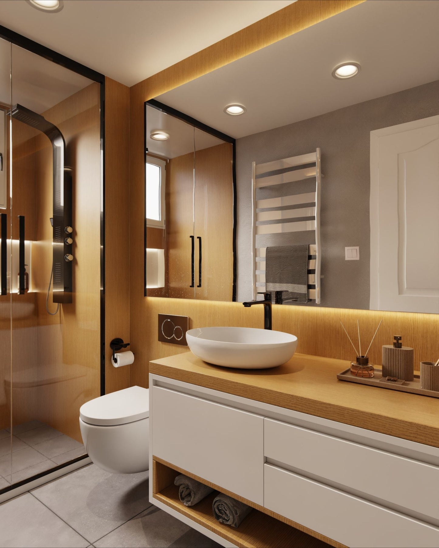 Film adhesif bois chene vieilli B4 Cover Styl effet patine pour une renovation vintage