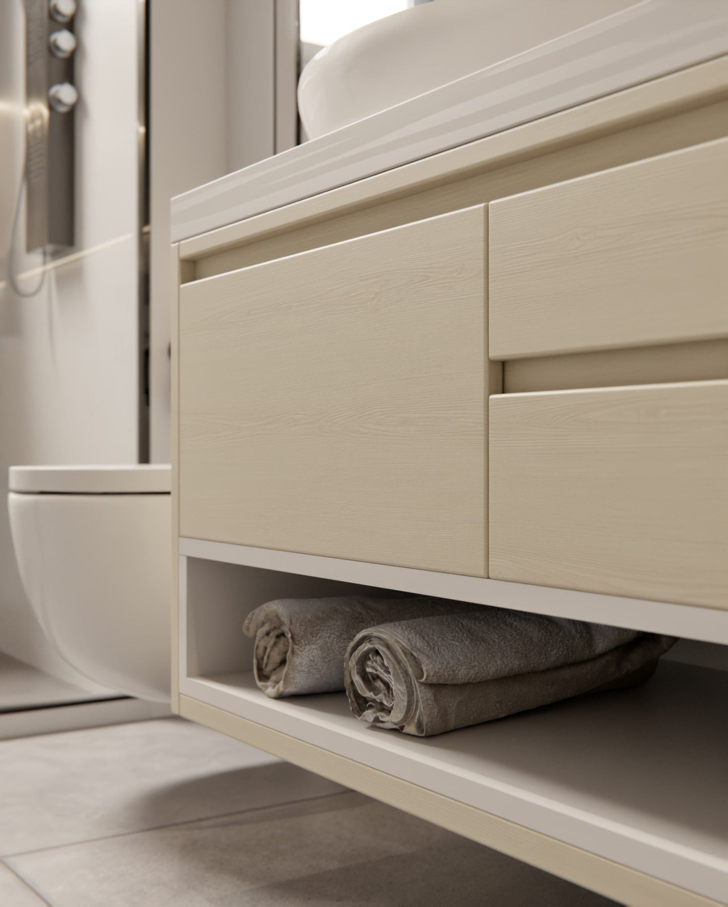 Film adhesif bois creme B50 Cover Styl finition douce et claire pour modernisation de meubles