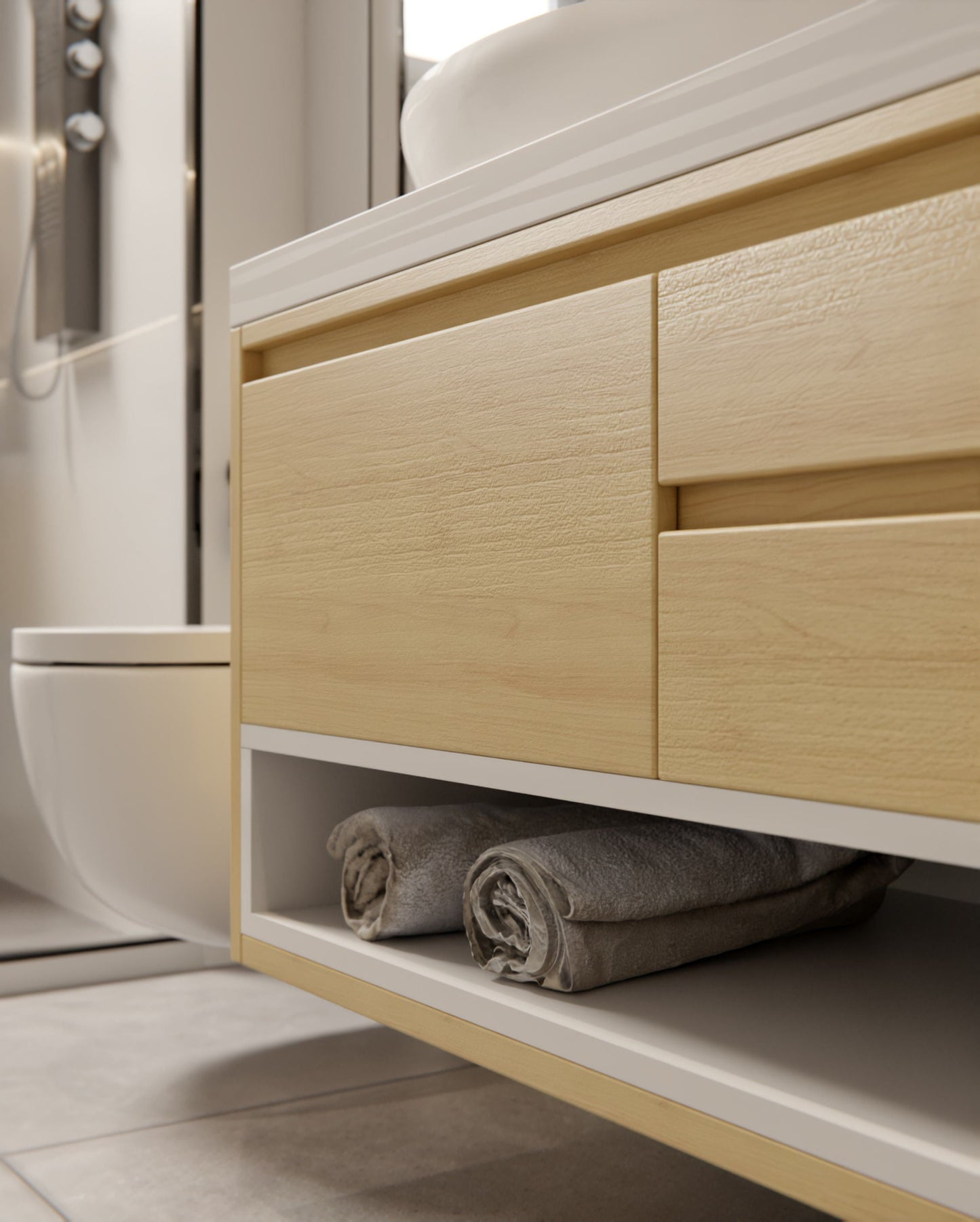 Film adhesif bois erable naturel B3 Cover Styl ton clair naturel pour renovation de meubles