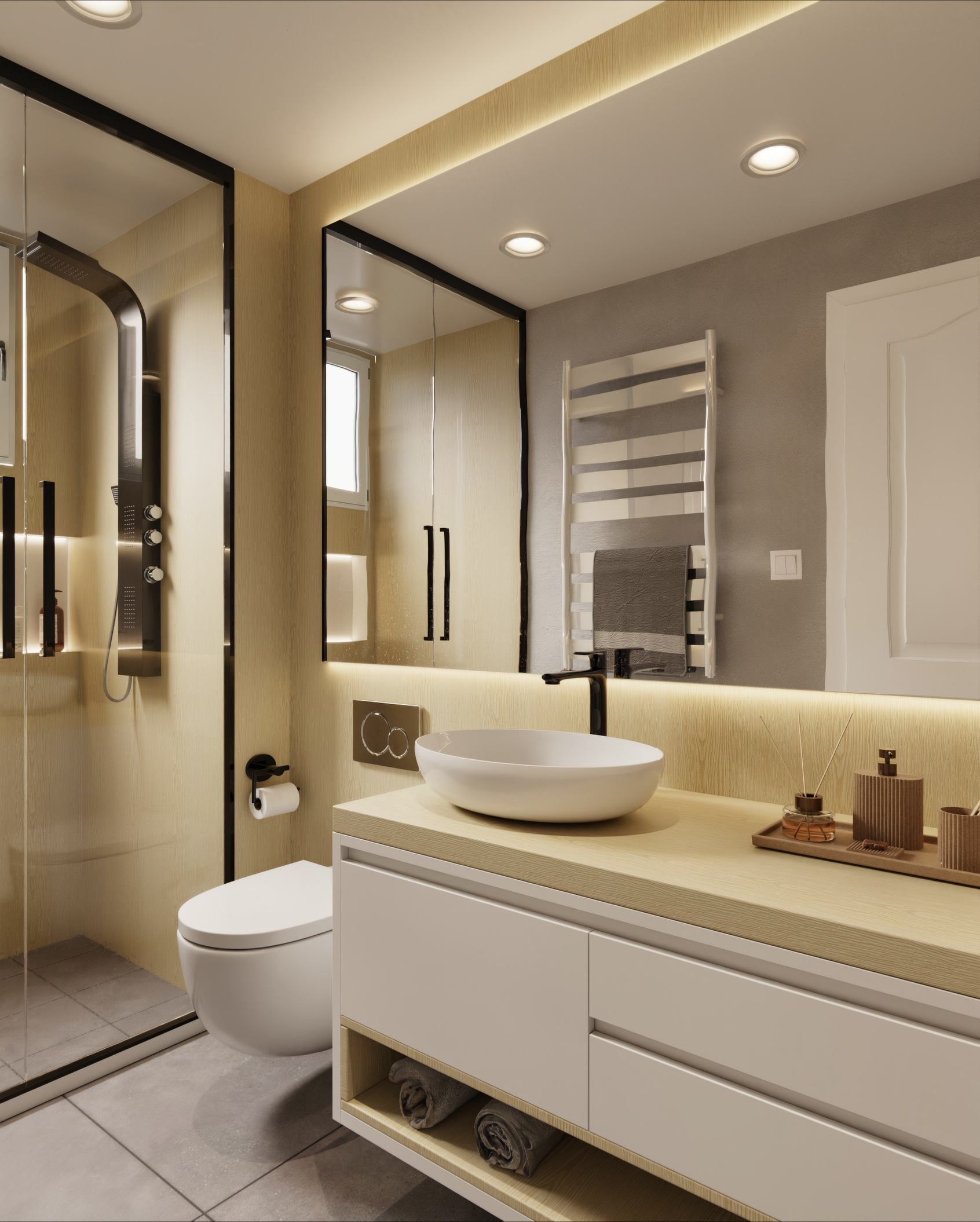 Film adhesif bois pin creme AG20 Cover Styl ton doux pour modernisation de portes et mobilier
