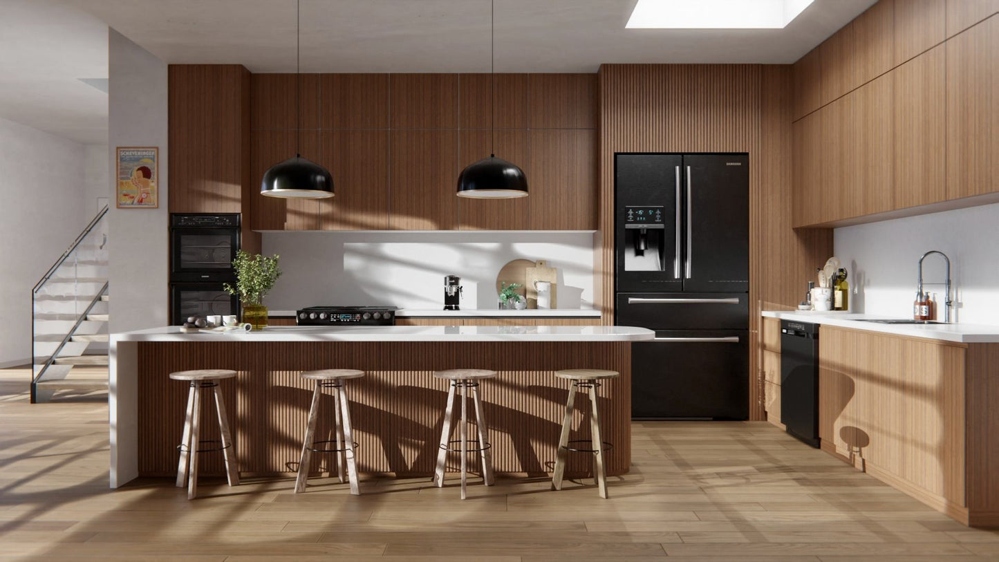Film adhesif bois teck orange AT04 Cover Styl ton chaleureux exotique pour renovation moderne