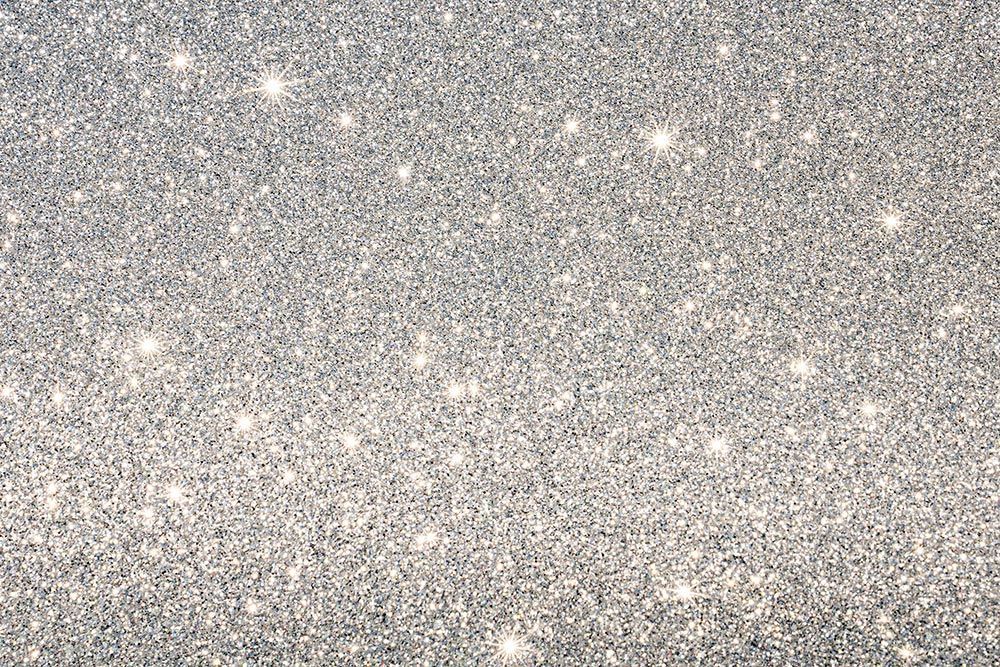 Revêtement Cover Styl pailleté argent disco, effet miroir et reflets argentés