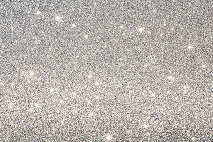 Revêtement Cover Styl pailleté argent disco, effet miroir et reflets argentés