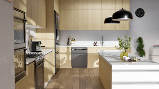 Film adhésif Cover Styl sans PVC effet érable naturel, finition claire et lumineuse