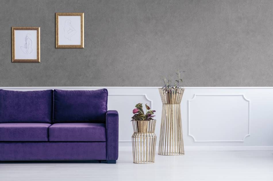Film adhésif décoratif effet béton ciré brut foncé texturé Cover Styl NE26 pour rénovation meuble mur et cuisine
