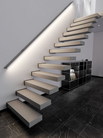 Film adhésif décoratif effet béton ciré brut foncé texturé Cover Styl NE26 pour rénovation meuble mur et cuisine
