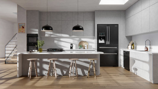 Film adhésif décoratif effet béton ciré ciment taupe texturé Cover Styl U21 pour rénovation meuble mur et cuisine