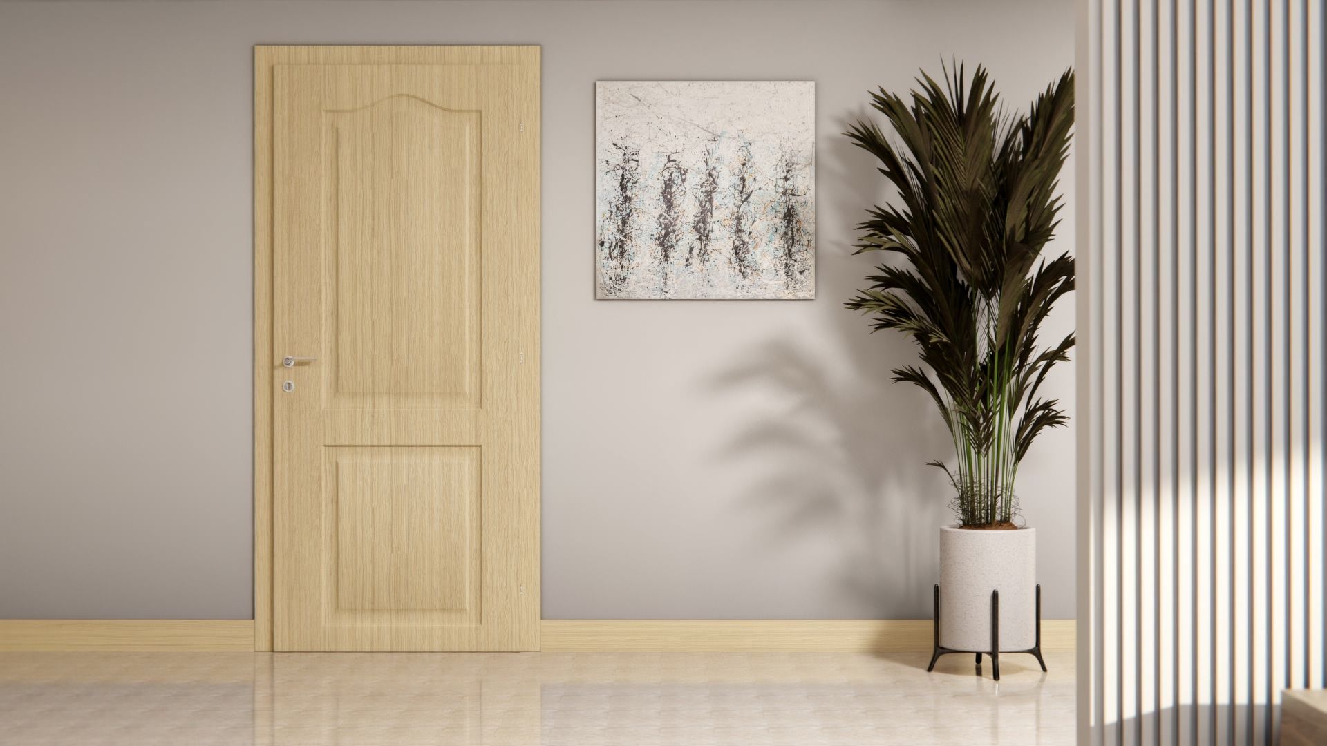 Film adhésif décoratif bois pin beige ligné Cover Styl AF03 pour meuble cuisine salle de bain mur
