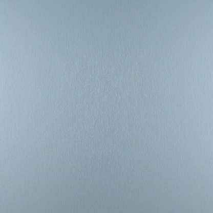 Film adhésif décoratif Cover Styl NK23 Suede Sky, couleur bleu grisé, décor effet acier brossé, finition Standard et effet de surface Métallisé pour meubles, murs et escaliers.