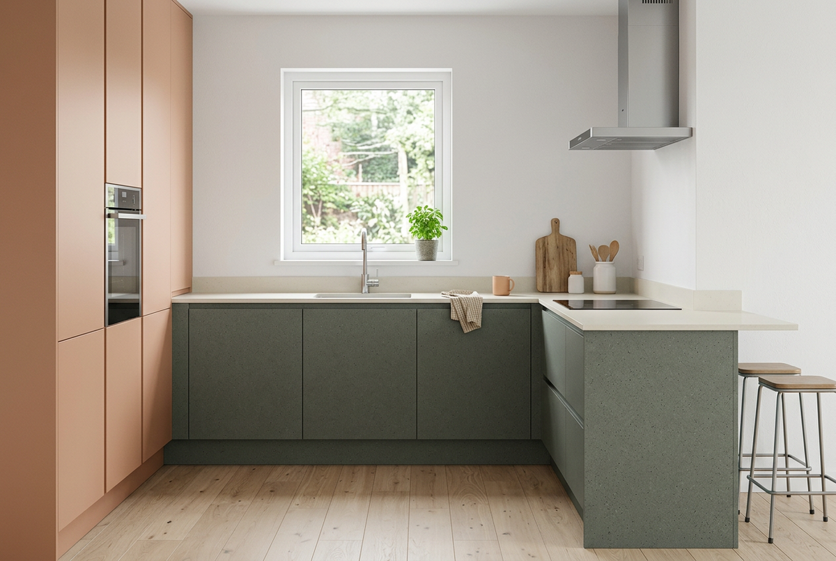 Film adhésif décoratif Cover Styl NL17 Charbon de quartz, décor minéral gris charbon aux nuances discrètes et finition Standard mate pour meubles et façades de cuisine.