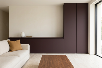Film adhésif décoratif Cover Styl NL3 Plum prune foncé, finition mate pour meubles de salon