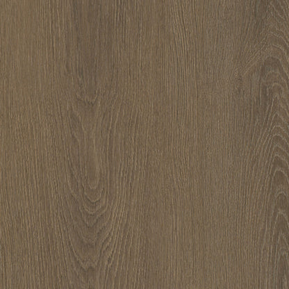 Film adhésif décoratif Cover Styl NL56 Chêne de la Terre brun aux nuances terreuses, veinage longitudinal et finition Prestige mate.
