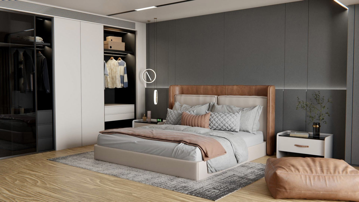 Film adhésif décoratif effet cuir gris Grigio texturé Cover Styl NE41 pour rénovation de cuisine, meuble, mur et salle de bain.
