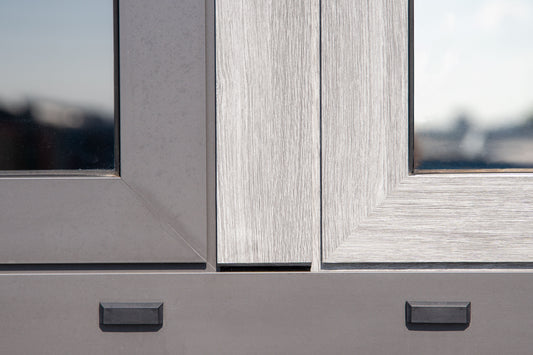 Film adhésif décoratif extérieur bois Sheffield concrete oak EXT-Z17 Cover Styl - Haute résistance UV pour façades et mobilier urbain
