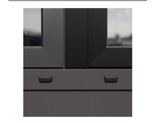 Film adhésif décoratif extérieur bois silk wood dark EXT-Z14 Cover Styl - Haute résistance UV pour façades et mobilier urbain