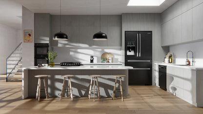 Film adhésif décoratif haute résistance béton gris ciment urbain Cover Styl HR-U19 pour rénovation de cuisine, meuble, mur et plan de travail