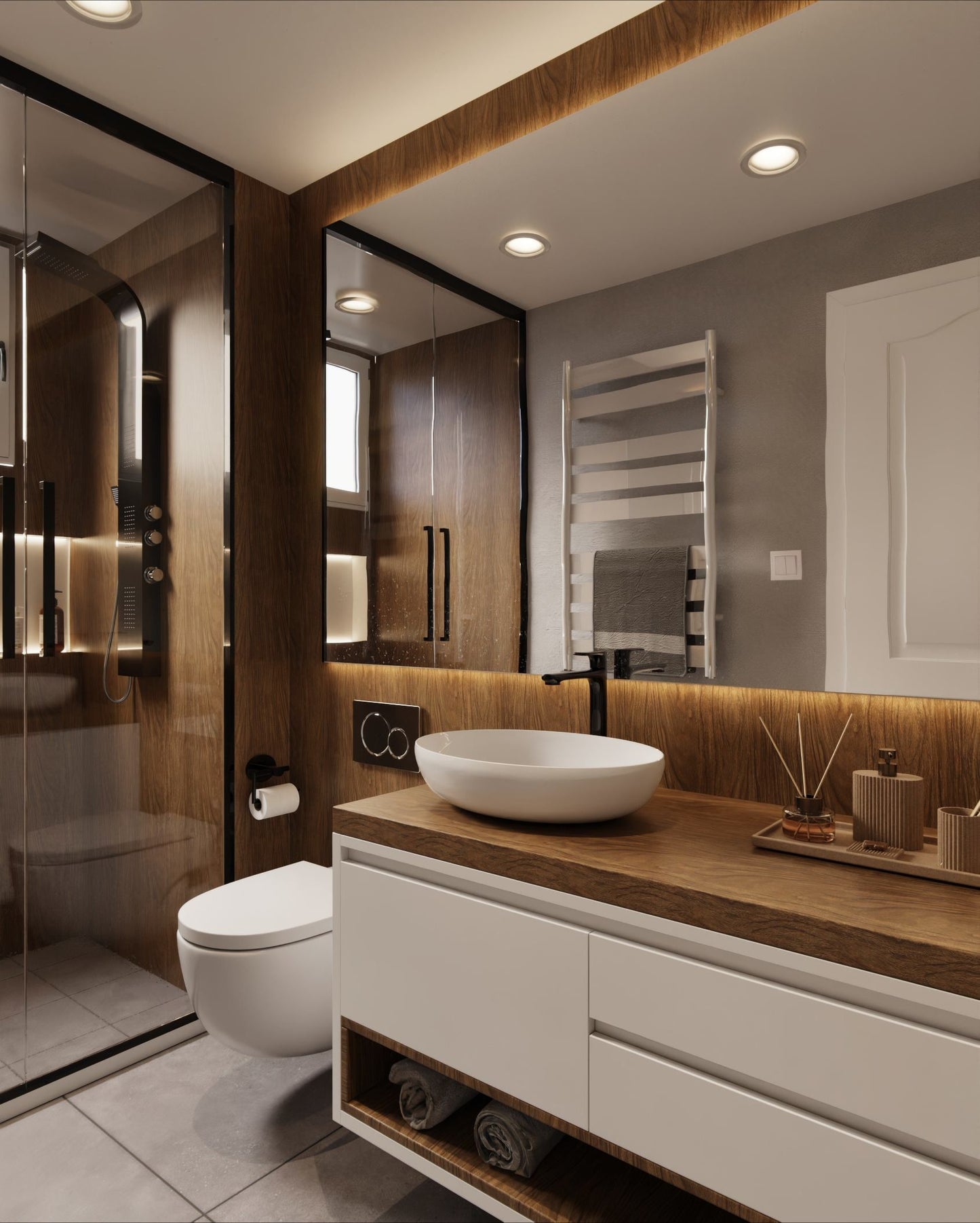 Film adhésif décoratif haute résistance bois chêne foncé Original Oak Cover Styl HR-AA14 pour rénovation de cuisine, meuble, porte et plan de travail.