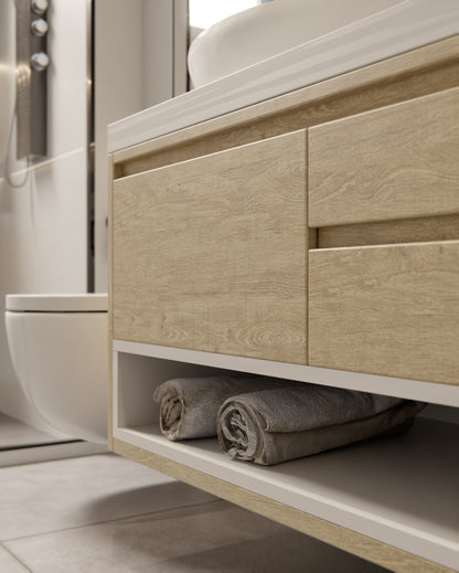 Film adhésif décoratif haute résistance bois chêne medium Bucolic Oak Cover Styl HR-F4 pour rénovation de cuisine, meuble, porte et plan de travail.
