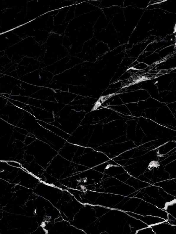 Film adhésif décoratif haute résistance pierre marbre noir Nero Marquina Cover Styl HR-U50 pour rénovation de cuisine, plan de travail, mur et salle de bain