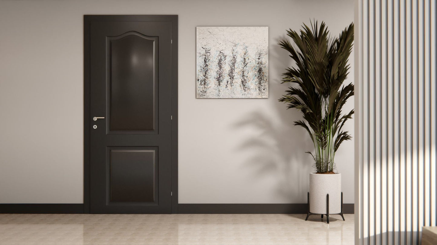 Film adhésif décoratif haute résistance couleur noir laqué Lacquered Black Cover Styl HR-J5 pour rénovation de cuisine, meuble, porte et mur.