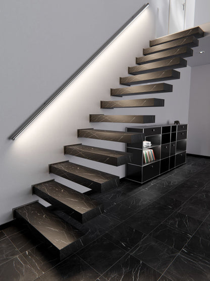 Film adhésif décoratif effet marbre grigio marquina Cover Styl MK14 pour rénovation meuble et surface