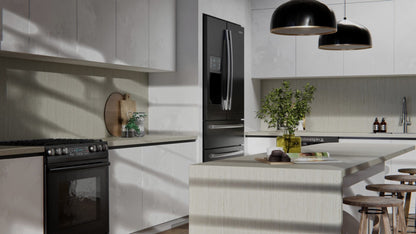 Film adhésif décoratif effet marbre travertin brut Cover Styl MK15 pour rénovation meuble et surface