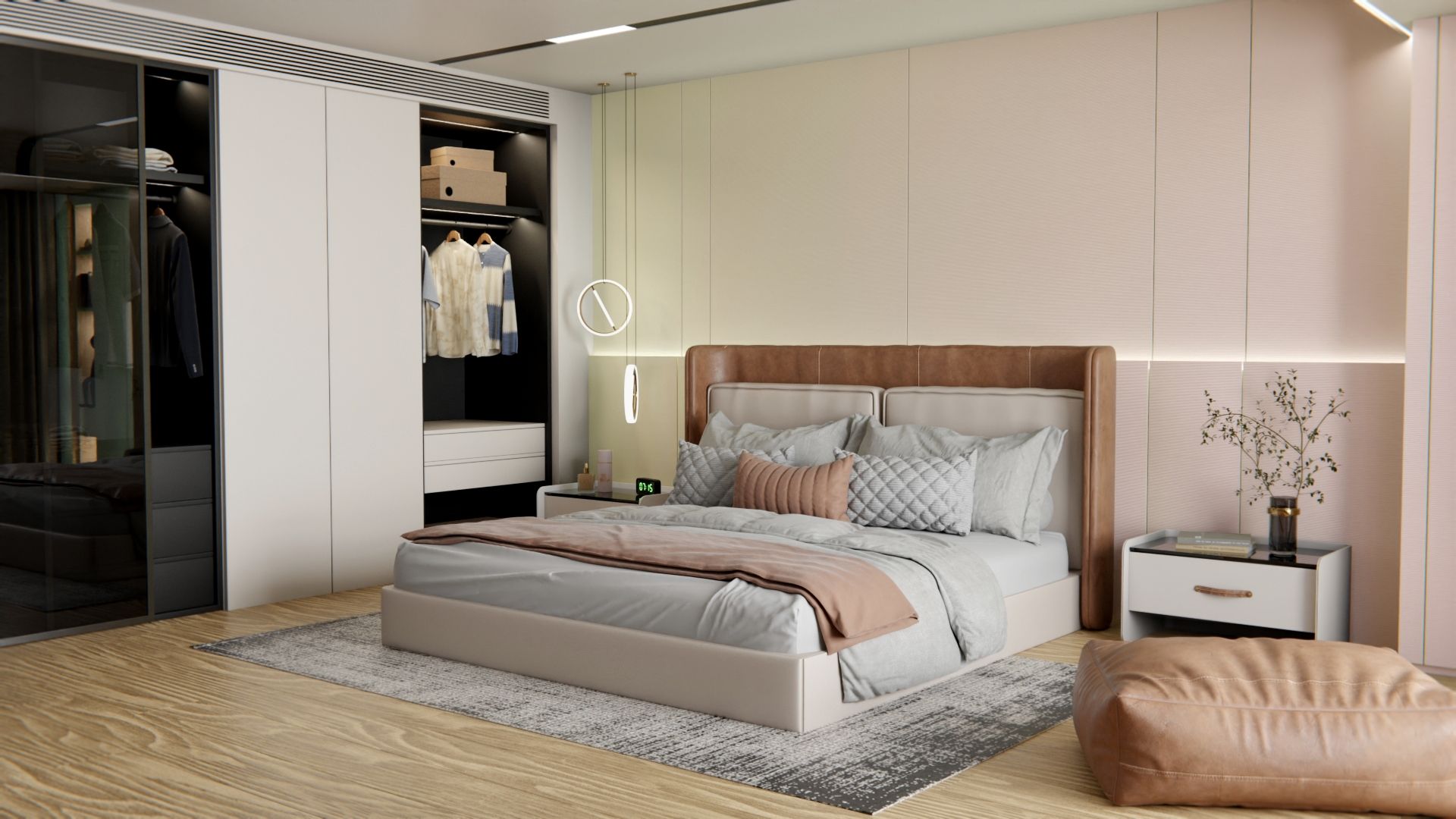 Film adhésif décoratif effet métal irisé Aurora Prestige holographique Cover Styl AU02 pour rénovation de cuisine, meuble, mur et salle de bain.