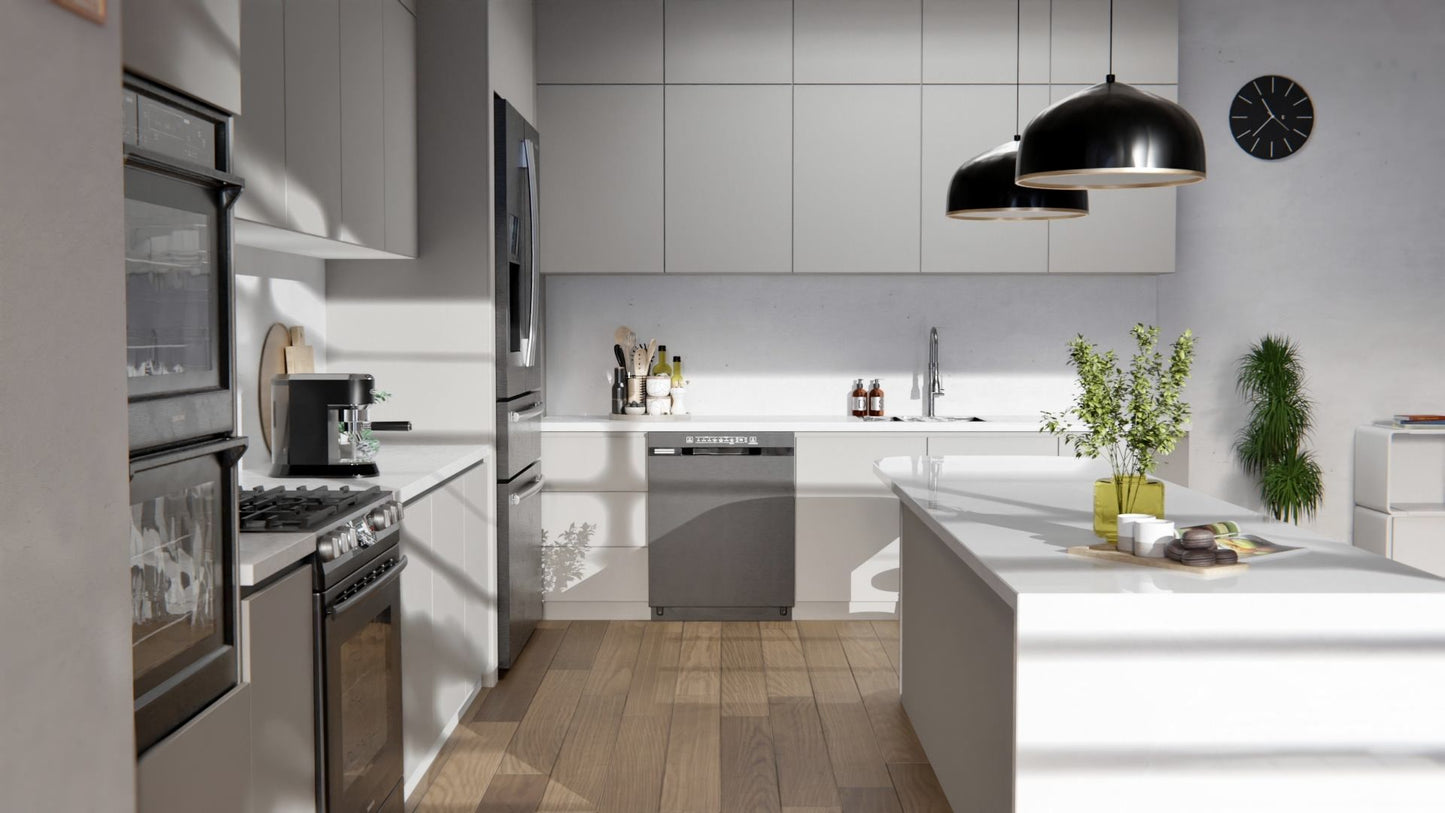  Film adhésif décoratif Cover Styl NE79 gris éléphant sur façades de cuisine