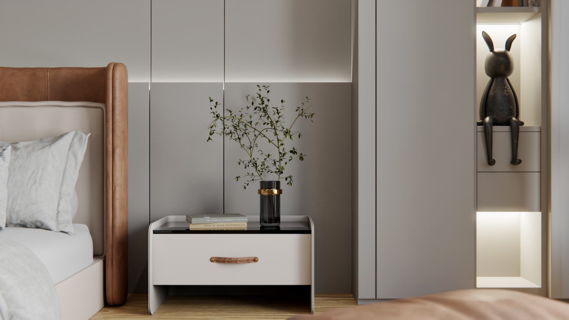  Film adhésif décoratif Cover Styl NE79 gris éléphant sur dressing