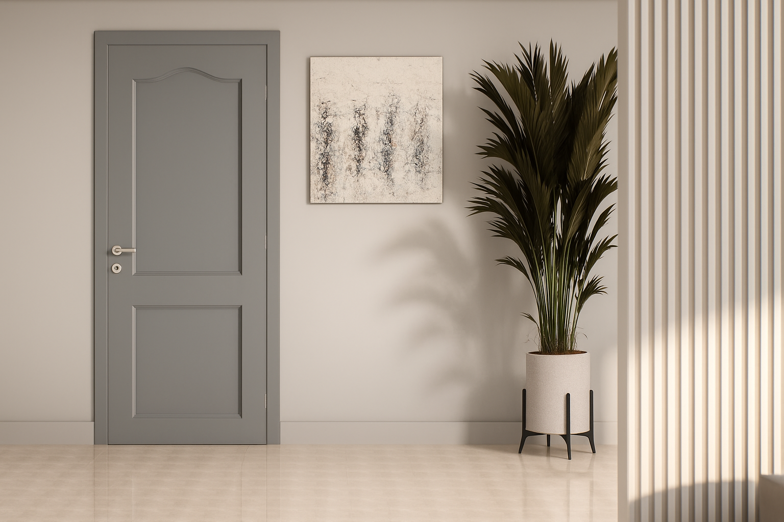  Film adhésif décoratif Cover Styl NE79 gris éléphant sur porte