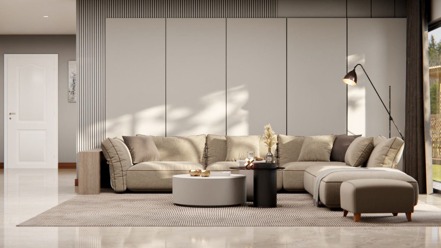  Film adhésif décoratif Cover Styl NE79 gris éléphant appliqué au salon