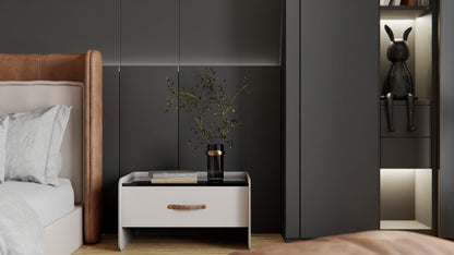 Film adhésif décoratif Cover Styl NE80 gris graphite finition sur dressing
